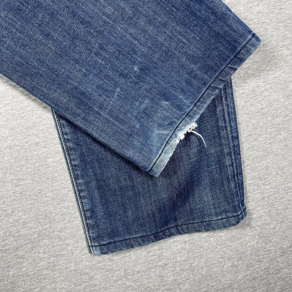 7 For All Mankind Relaxed Jeans Mens 36 Blue Medium Wash Straight Stretch